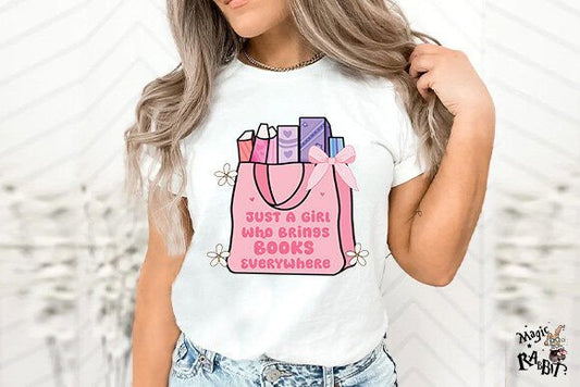 Just A Girl Who Brings Books Everywhere