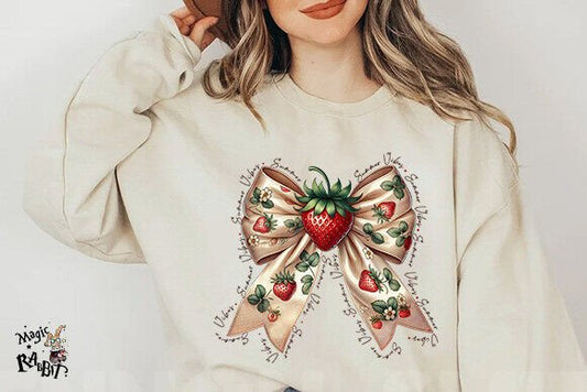 Bow With Strawberries