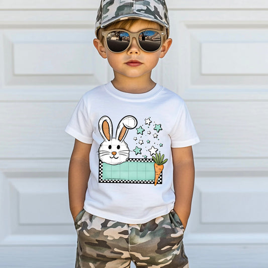 CUSTOM NAME BOY EASTER BUNNY STARS