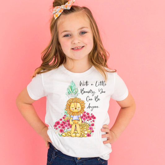 Bravery Lion - DTF Print