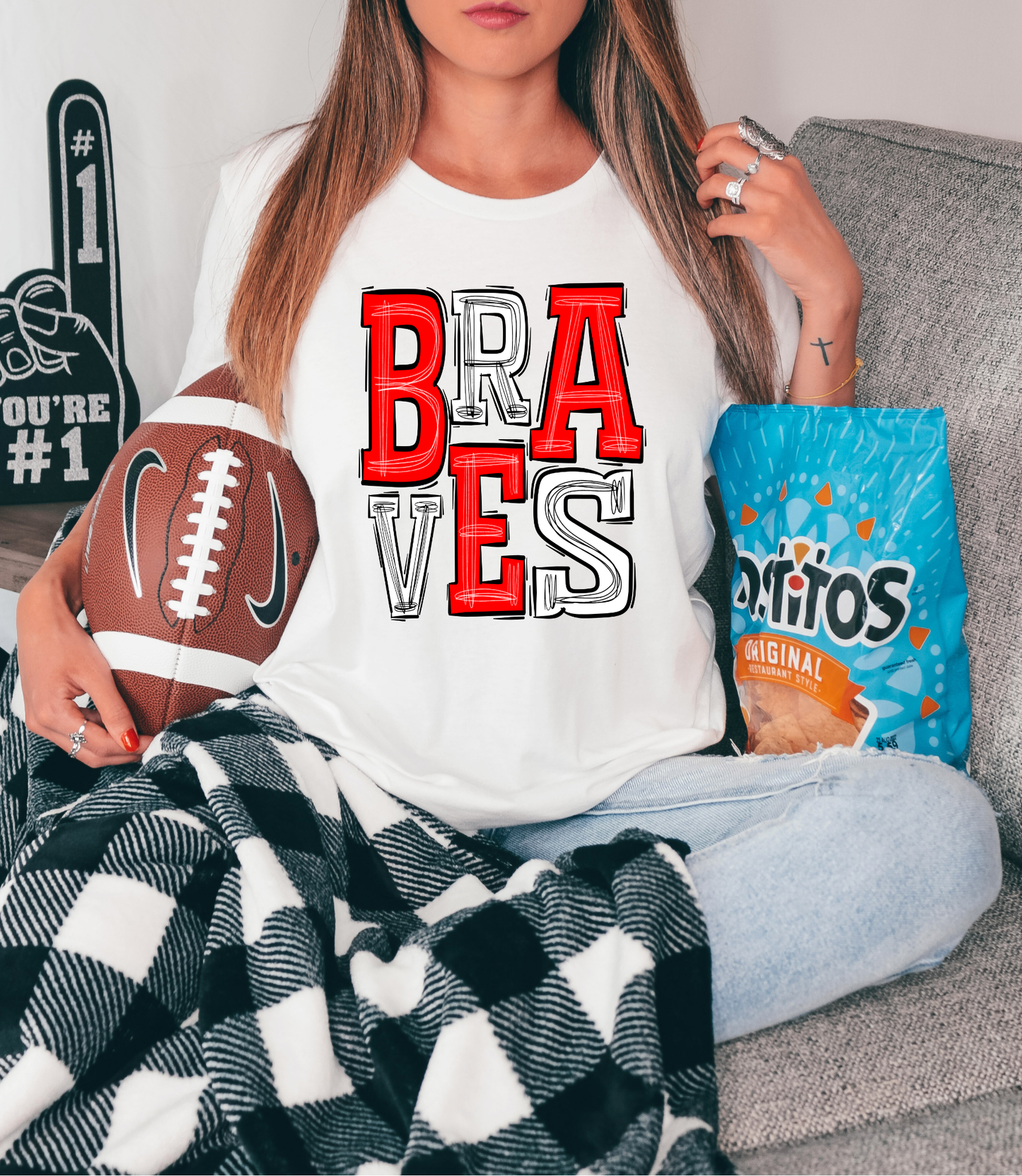 Braves Red White