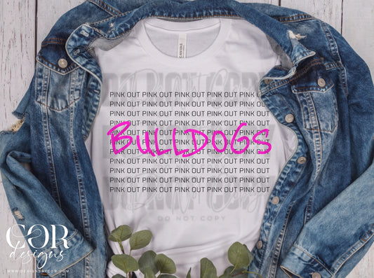 Pink Out Bulldogs