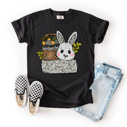 CUSTOM NAME CAMO EASTER BUNNY