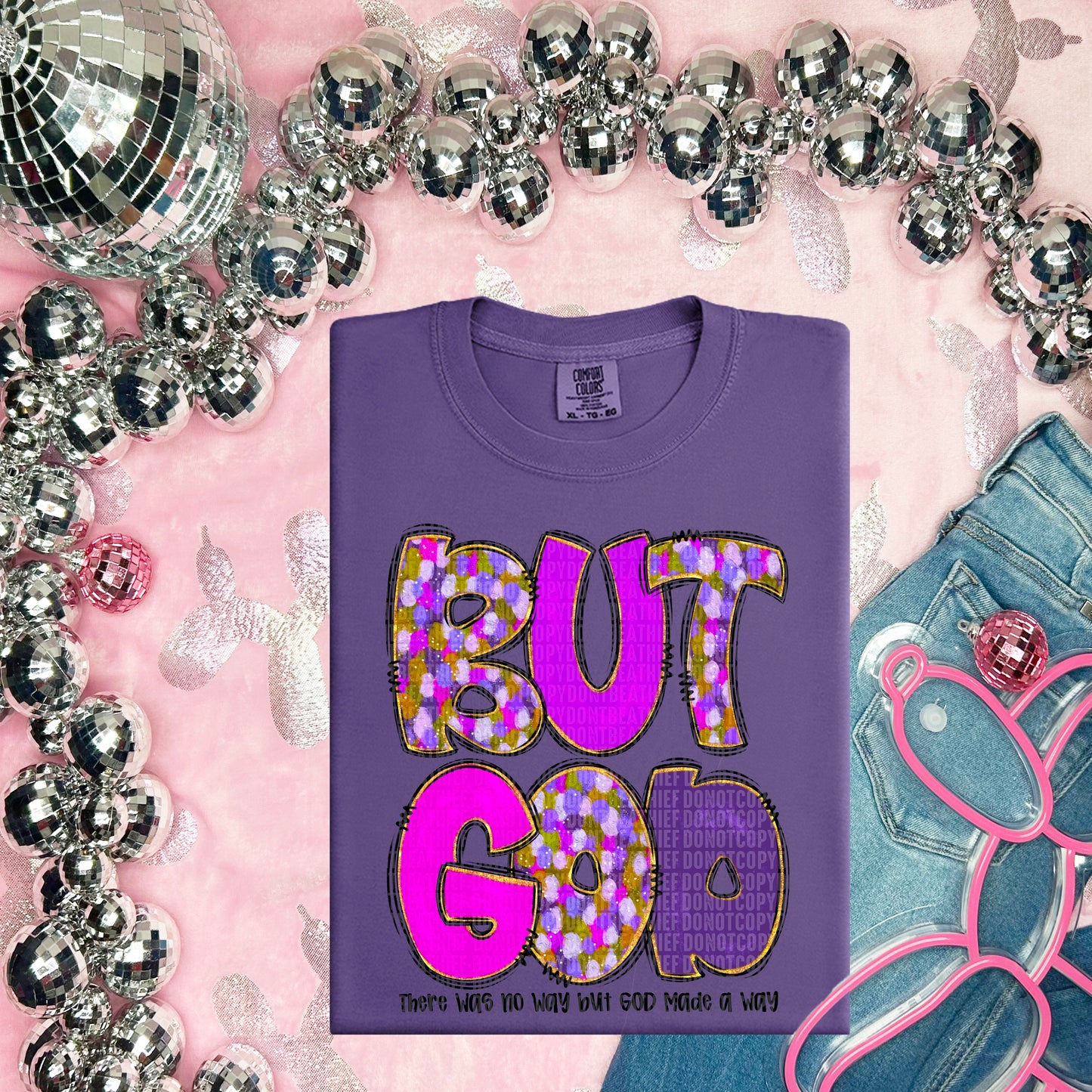 But God there was no way but god made a way (black)