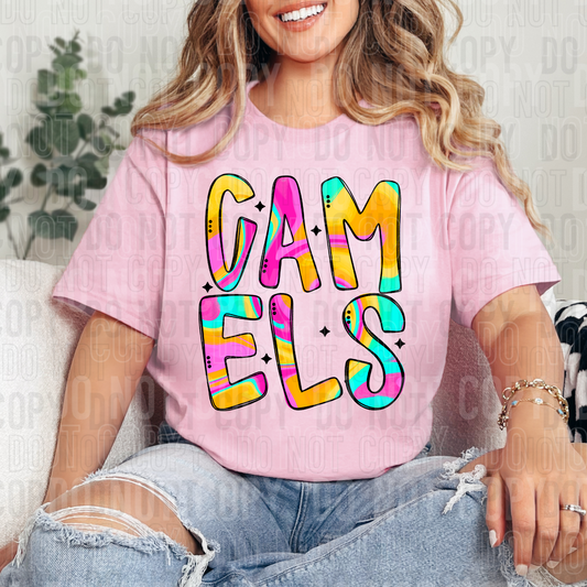 Camels (colorful)