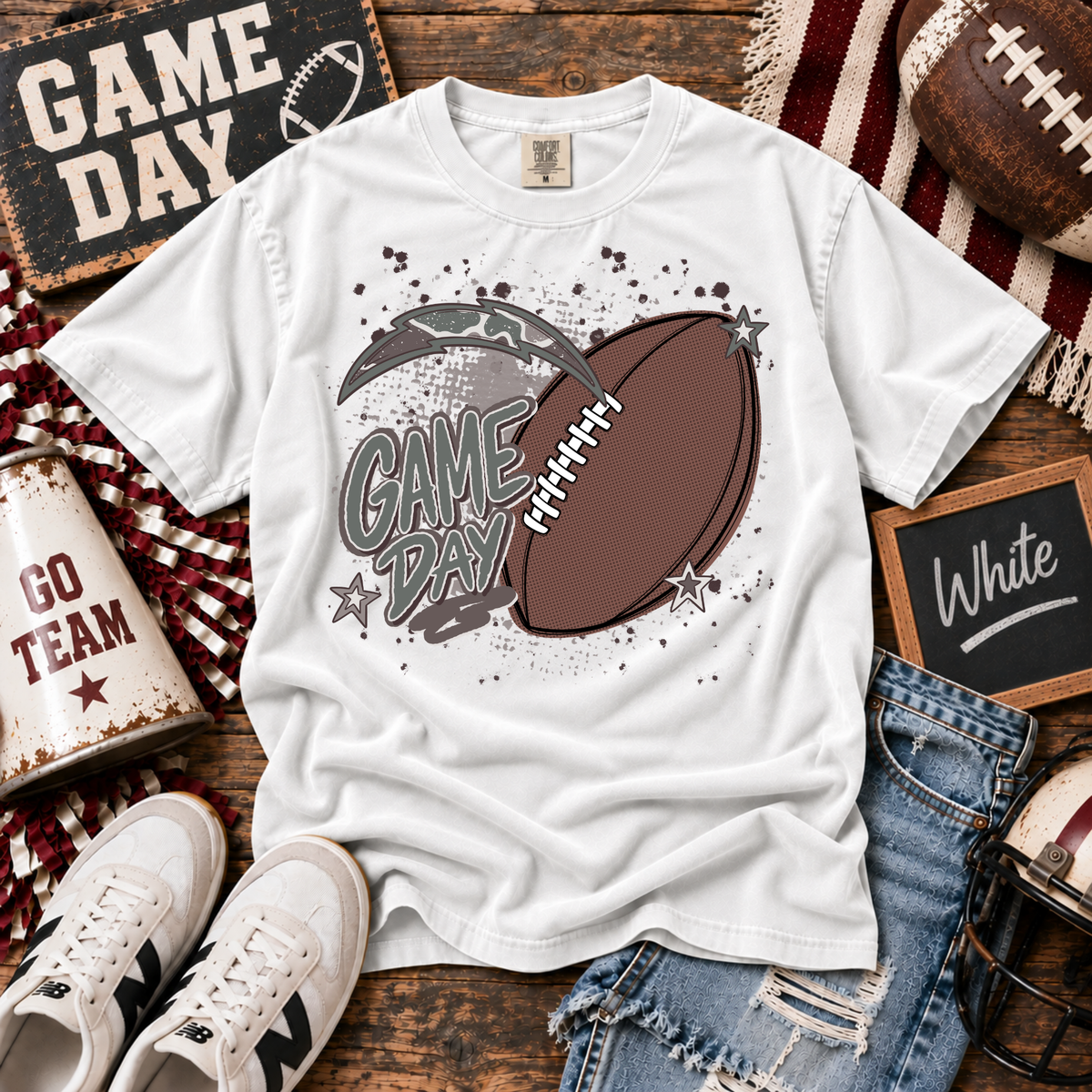 CAMO NFL GAME DAY - Chargers