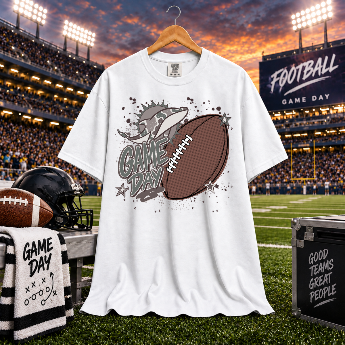 CAMO NFL GAME DAY - Dolphins