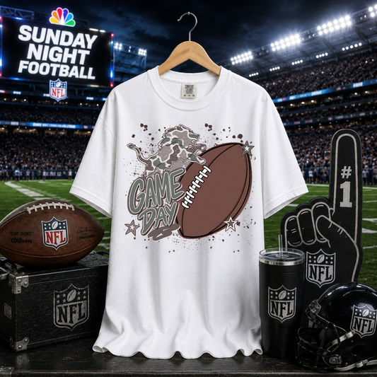 CAMO NFL GAME DAY - Lions
