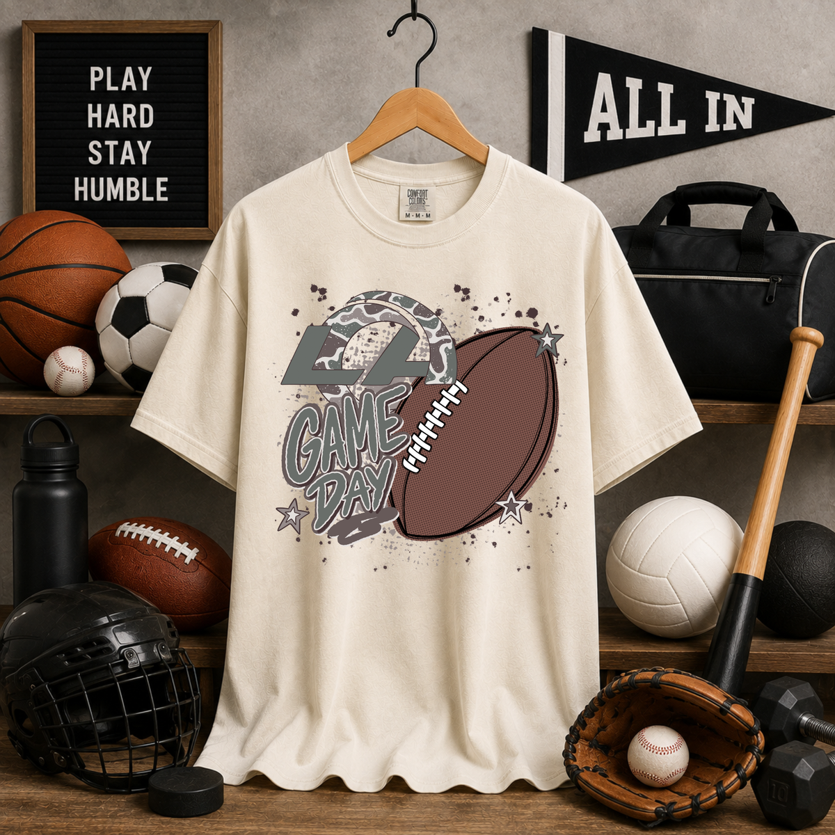 CAMO NFL GAME DAY - Rams