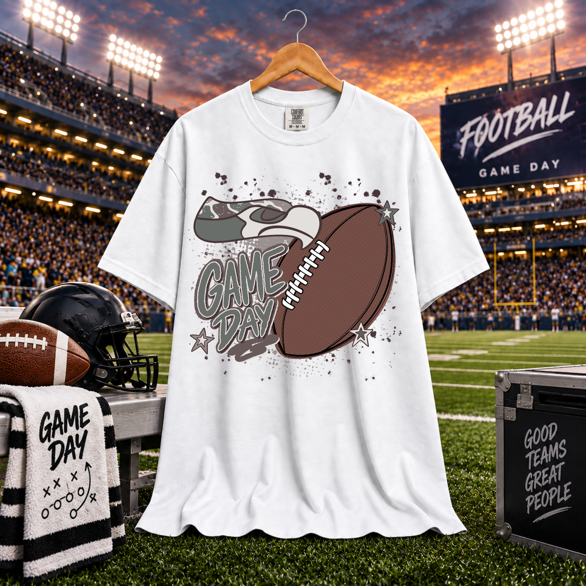 CAMO NFL GAME DAY - Seahawks