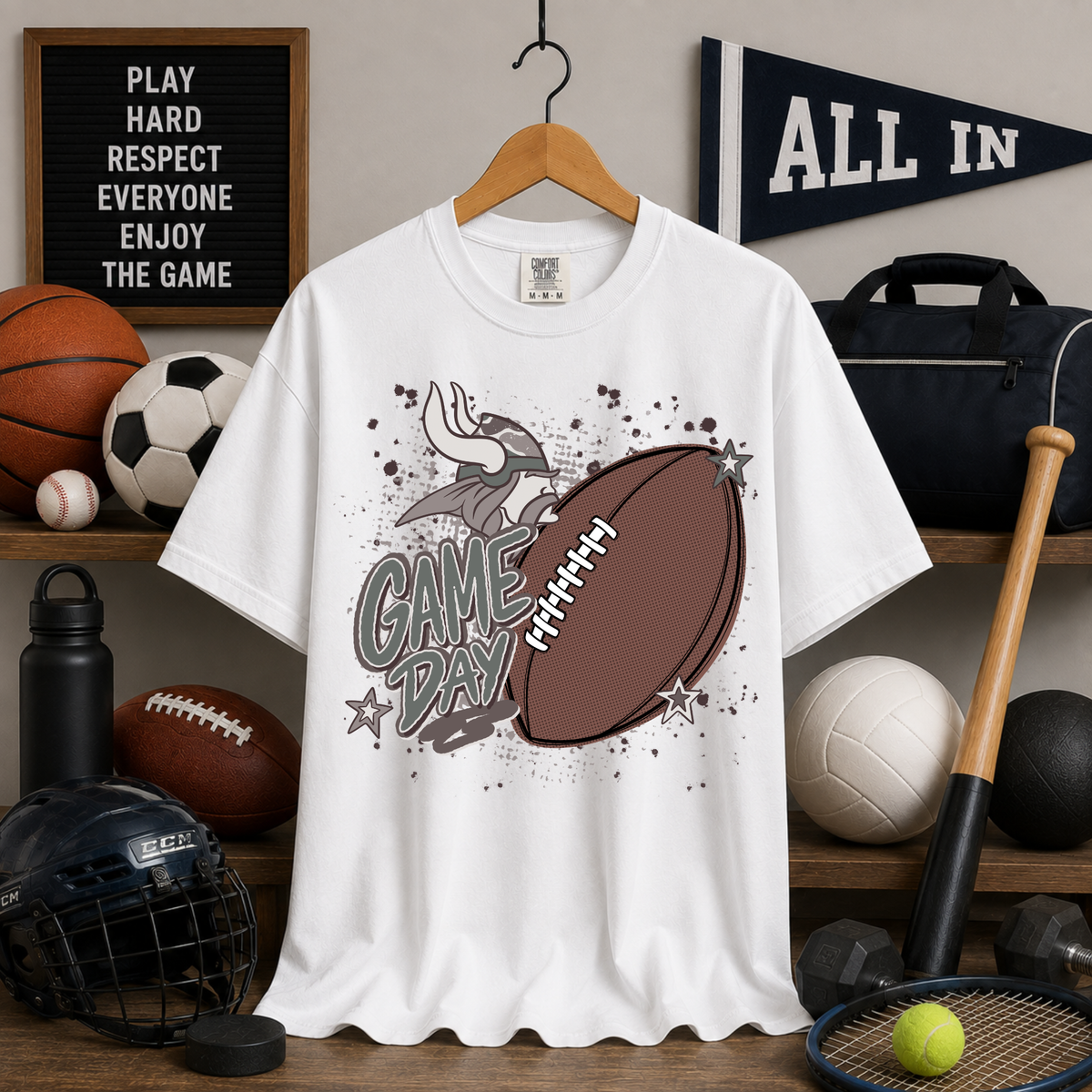 CAMO NFL GAME DAY - Vikings