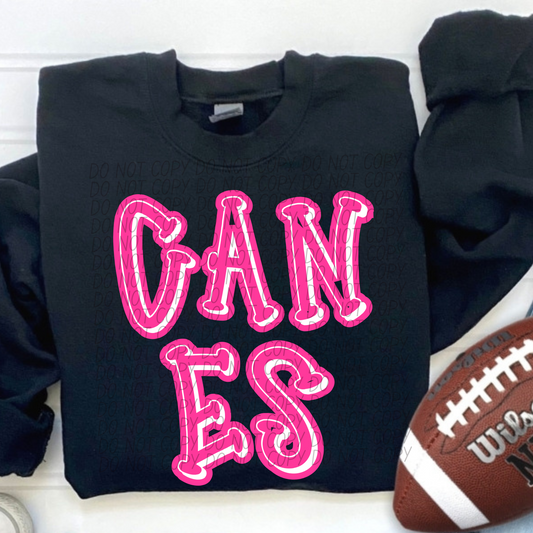 Canes Pink