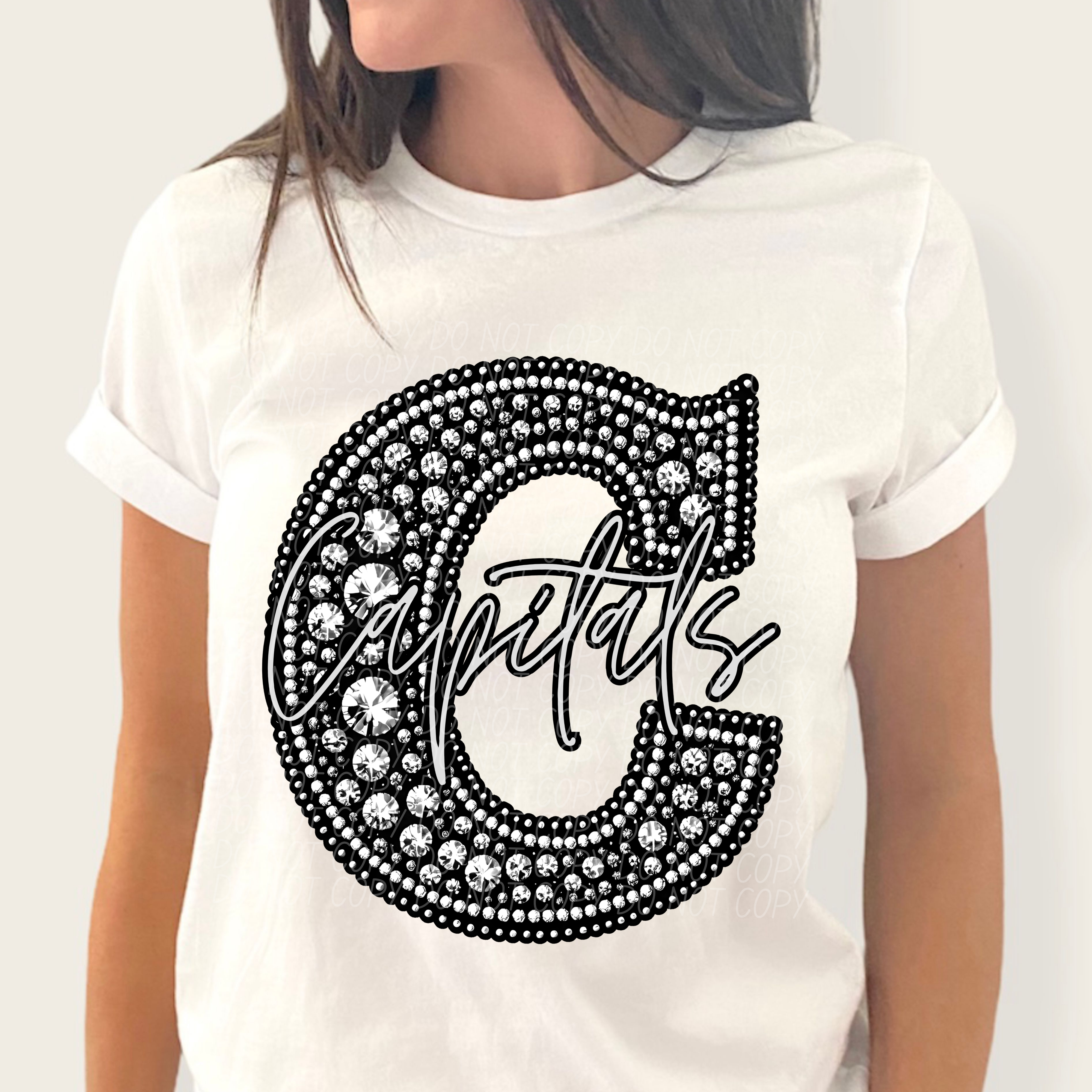 Rhinestone Capitals – Earthline Customs