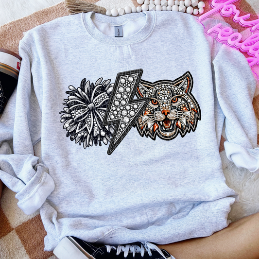 Cats Cheer Sequined