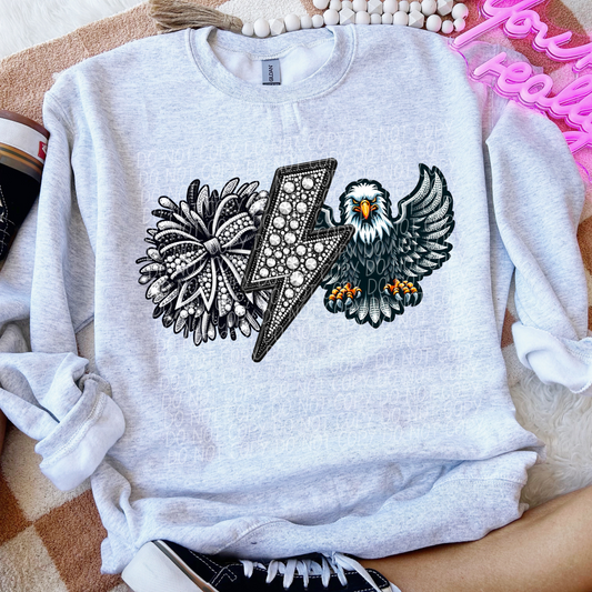 Eagles Cheer Sequined