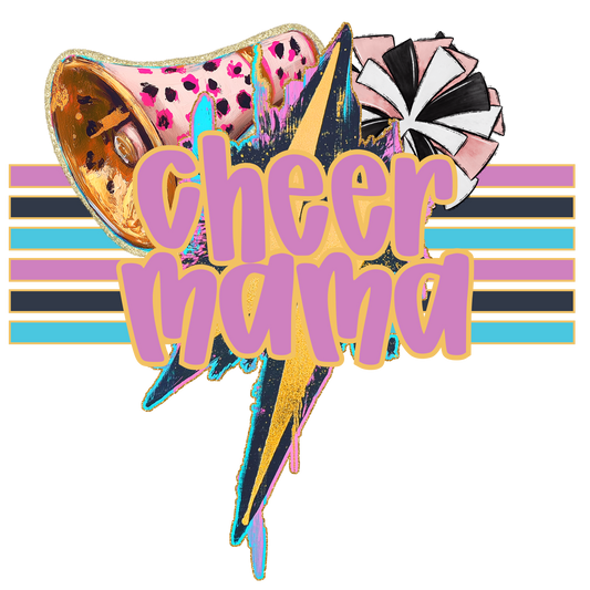 Cheer Mama w/Pom (geode)