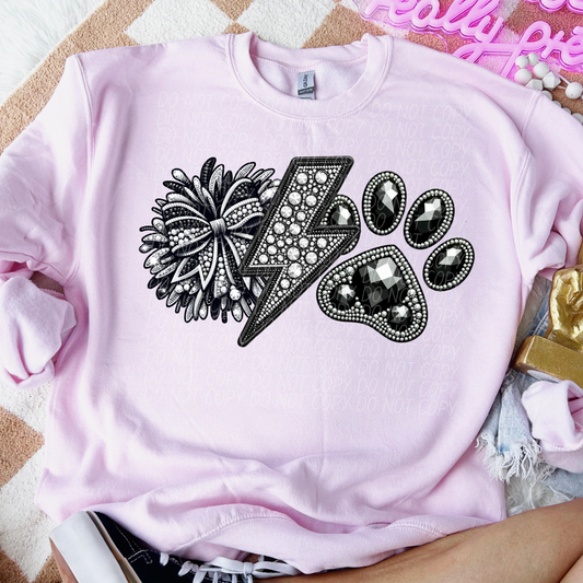 Paw Cheer Sequined