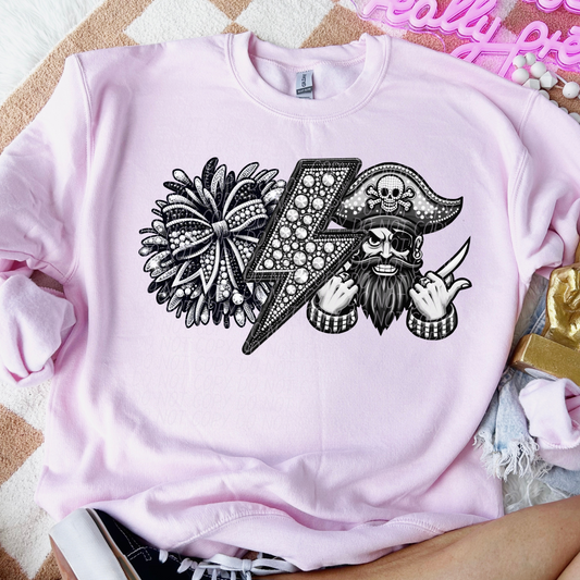 Pirates Cheer Sequined