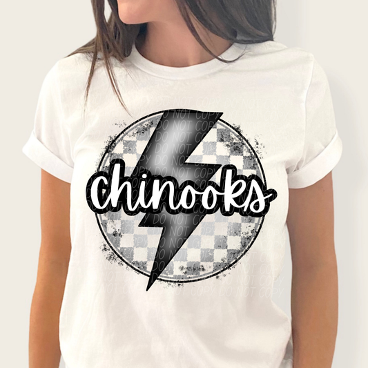 Chinooks Checkered Bolt