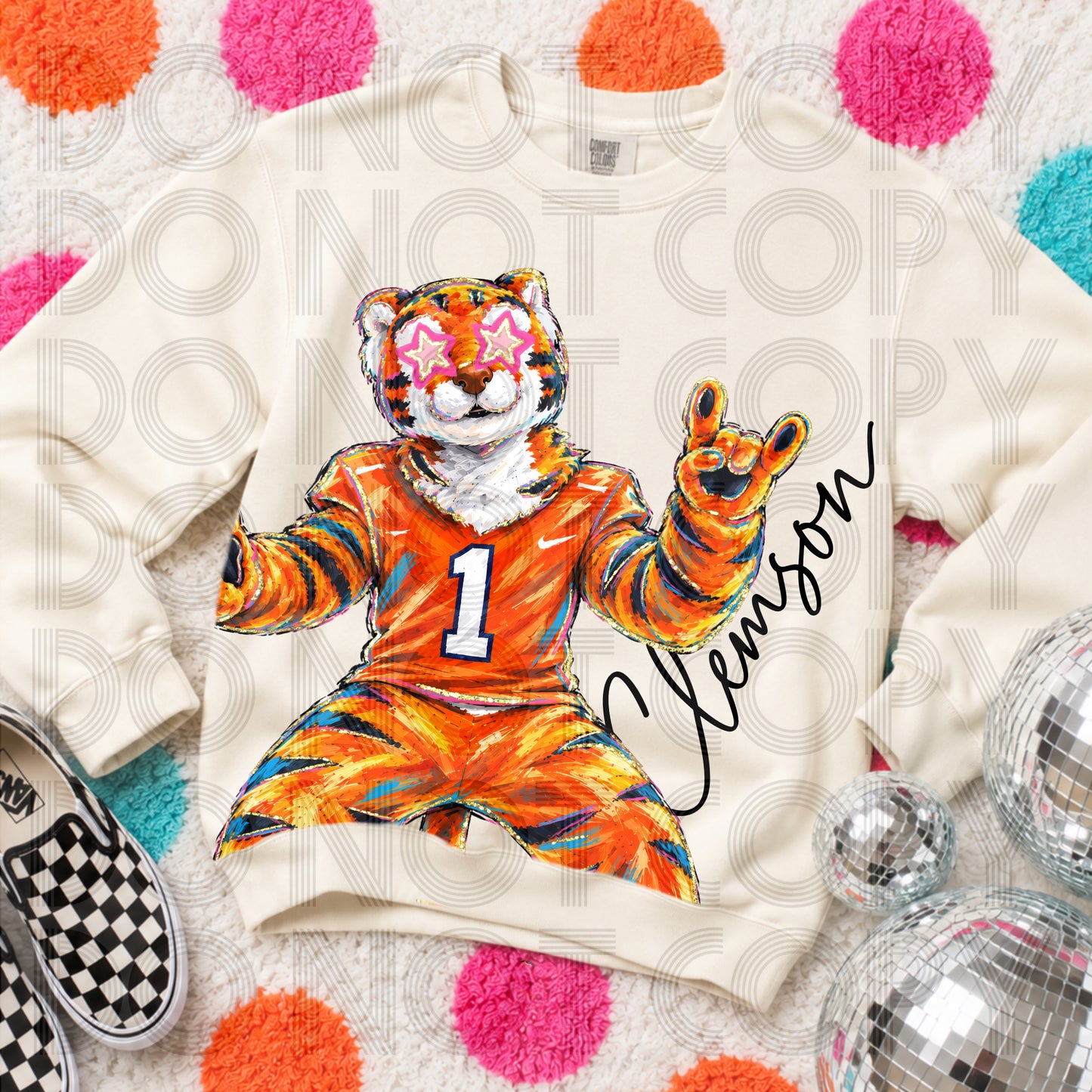 Cropped Rockin Delulu Clemson