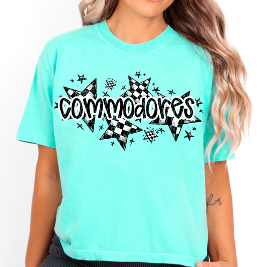 Commodores (checkered stars)