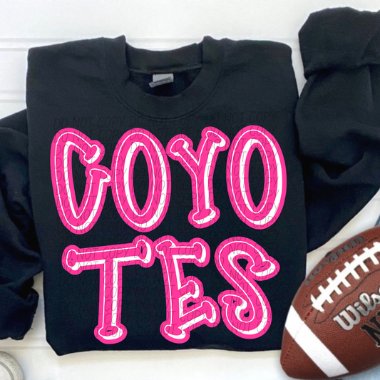 Coyotes Pink