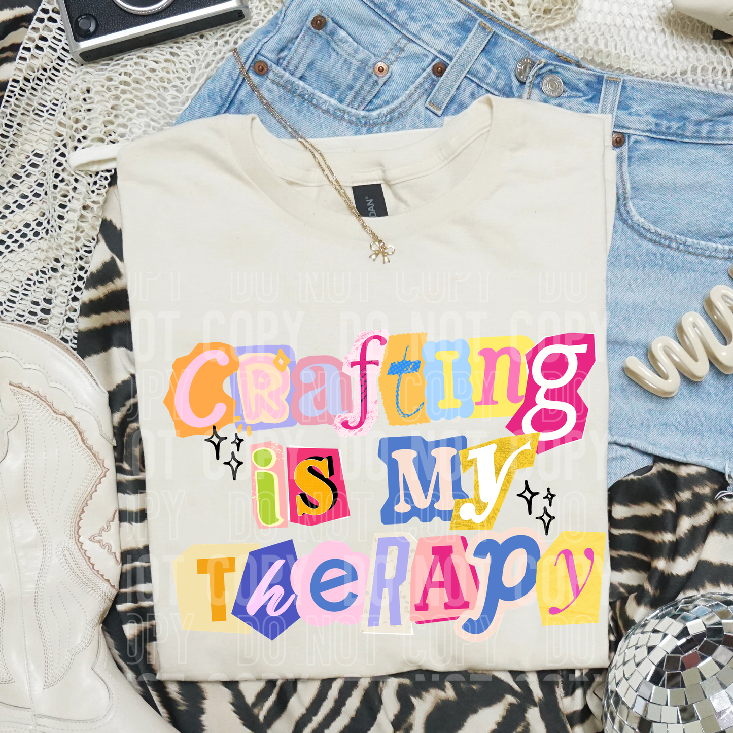 CRAFTING IS MY THERAPY