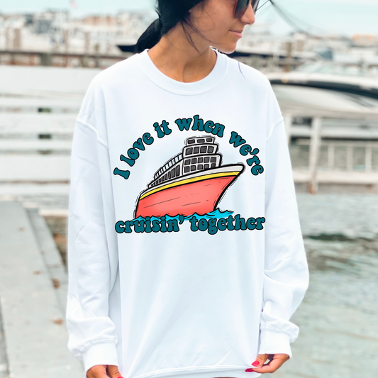 I love it when we're cruisin' together (Color)