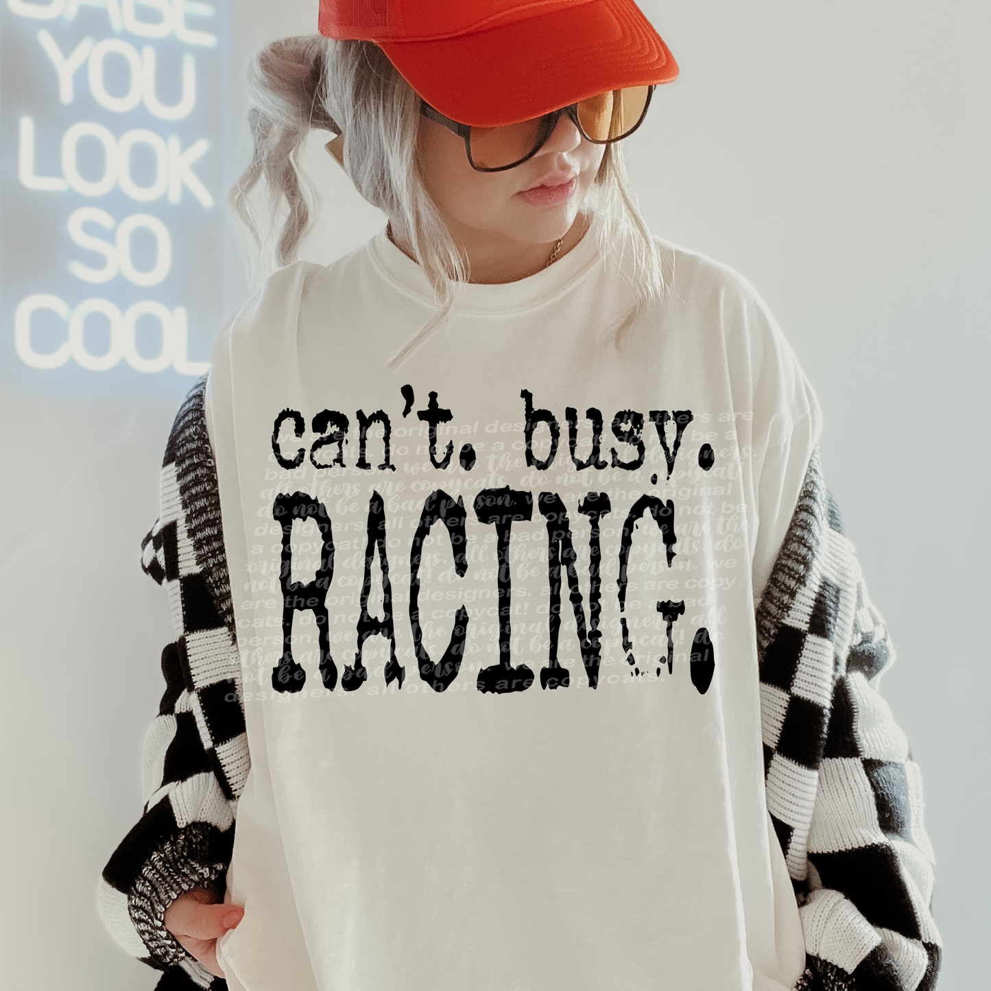 Cant. Busy. Racing.
