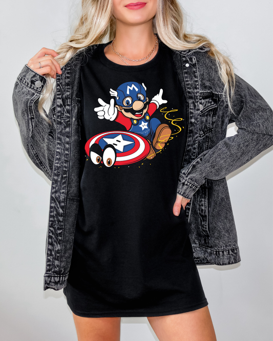 Captain America Mario