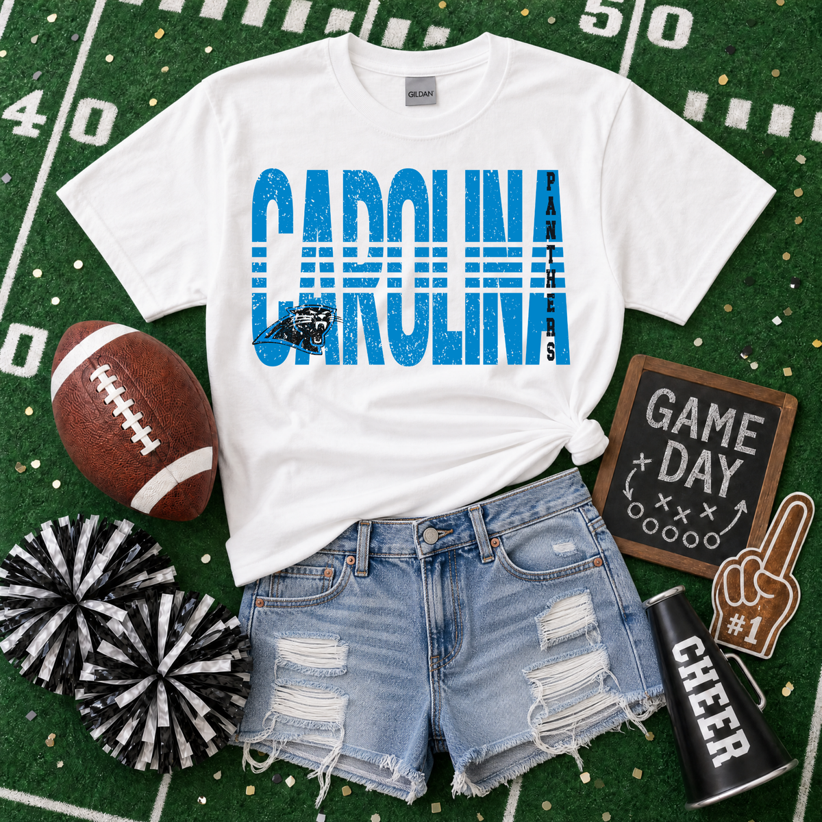 NFL Lined - Carolina Panthers