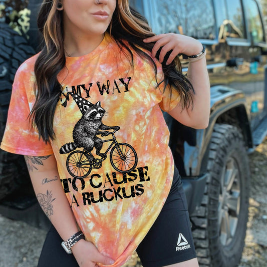 ON MY WAY TO CAUSE A RUCKUS