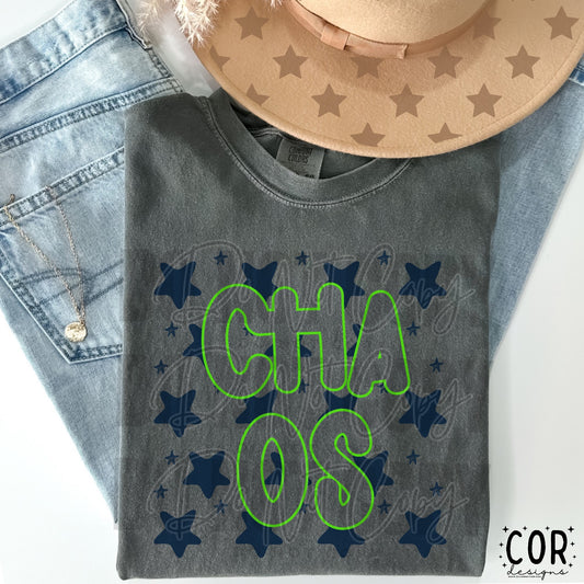 Chaos (navy stars)