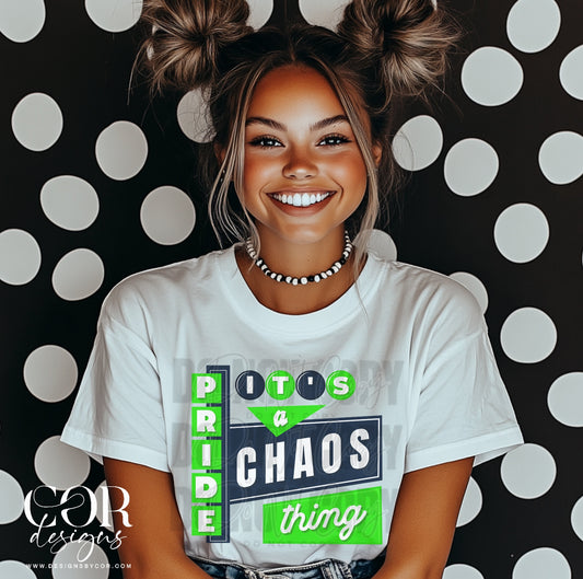 It's a chaos thing (navy/green)