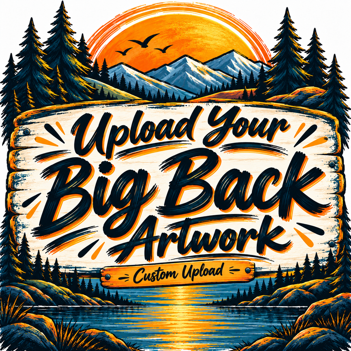 Upload Your Big Back Artwork