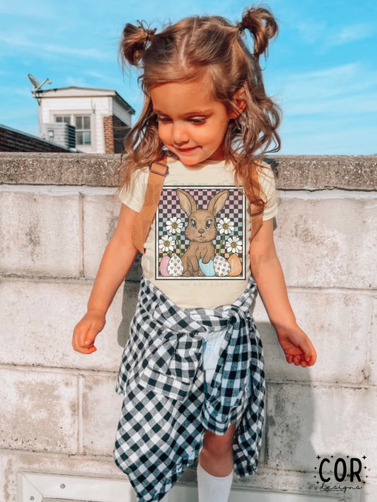Checkered Easter Bunny