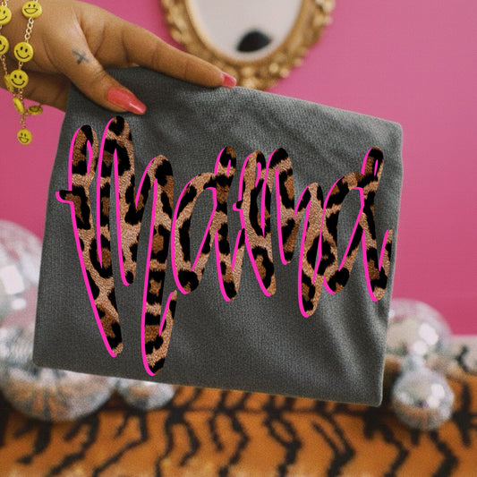 Cheetah Mama Pink