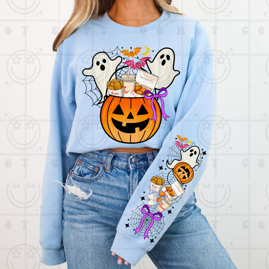 CHICKFILA GHOST PUMPKIN