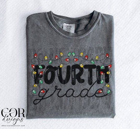 Fourth Grade Christmas Lights