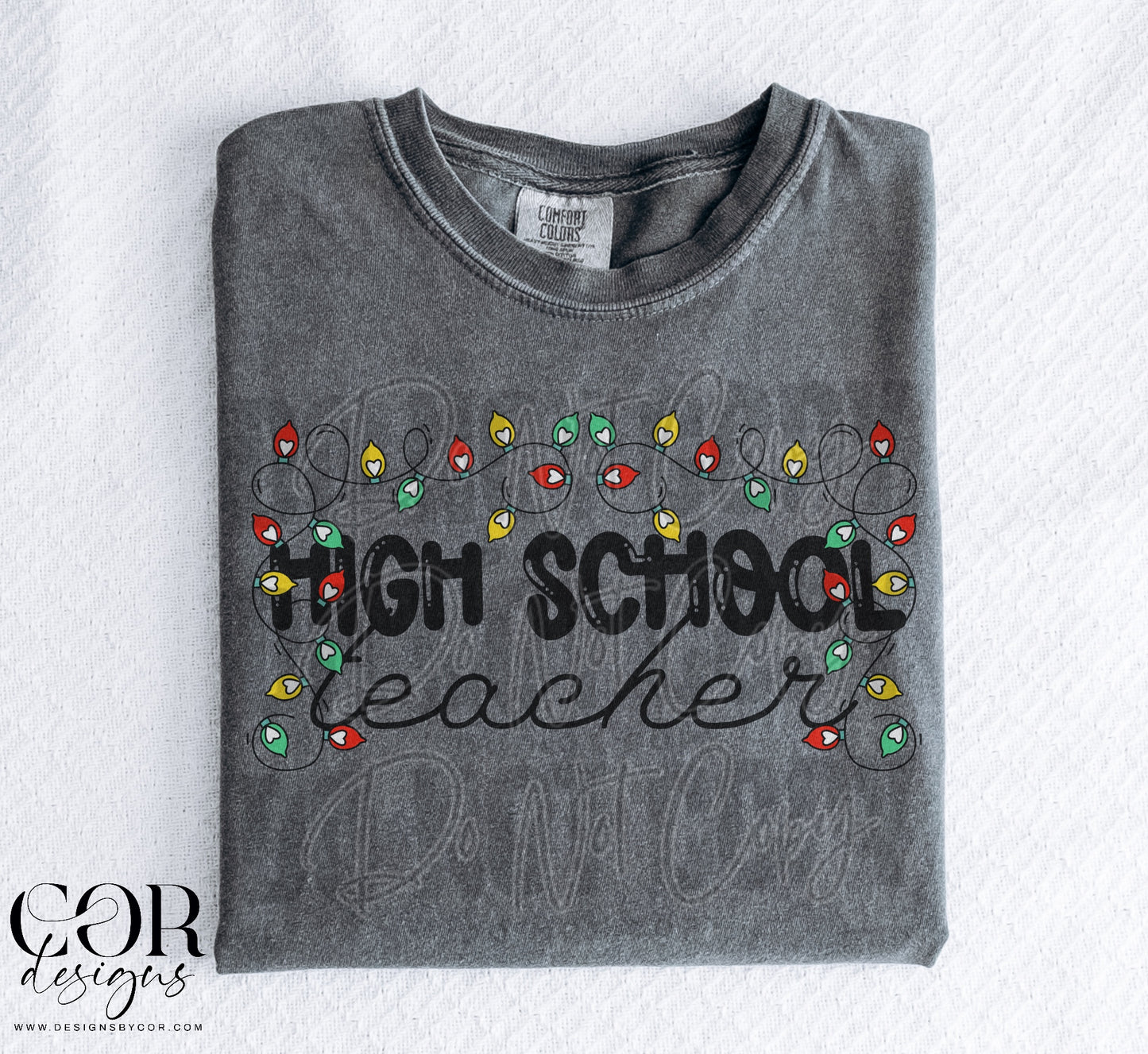 High School Teacher (Christmas Lights)