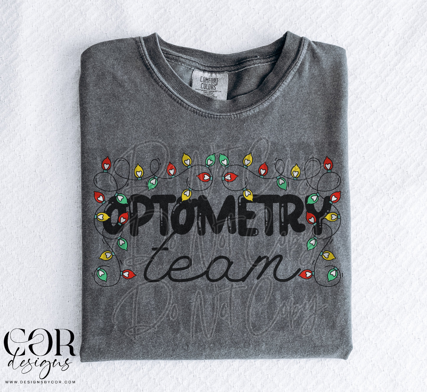 Optometry Team (Christmas lights)