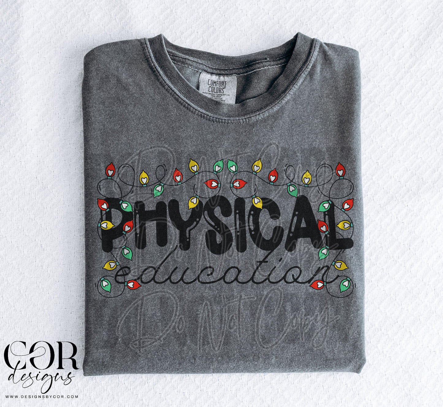 Physical Education With Christmas Lights