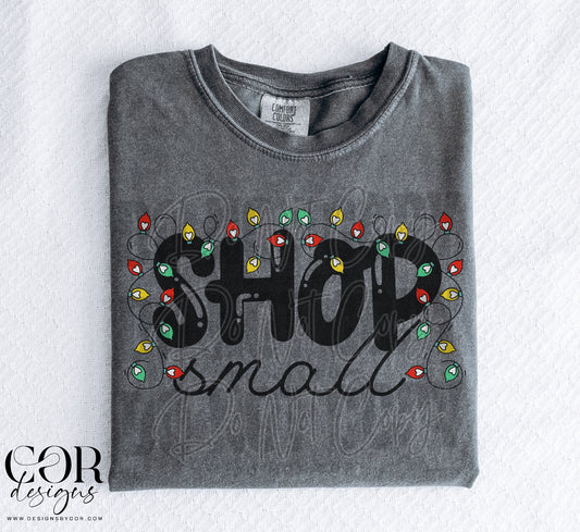 Shop Small (Christmas lights)