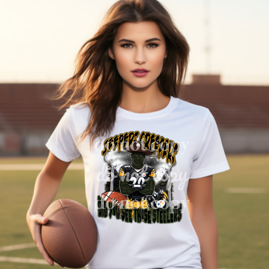 Did you see those steelers - jeepers creepers