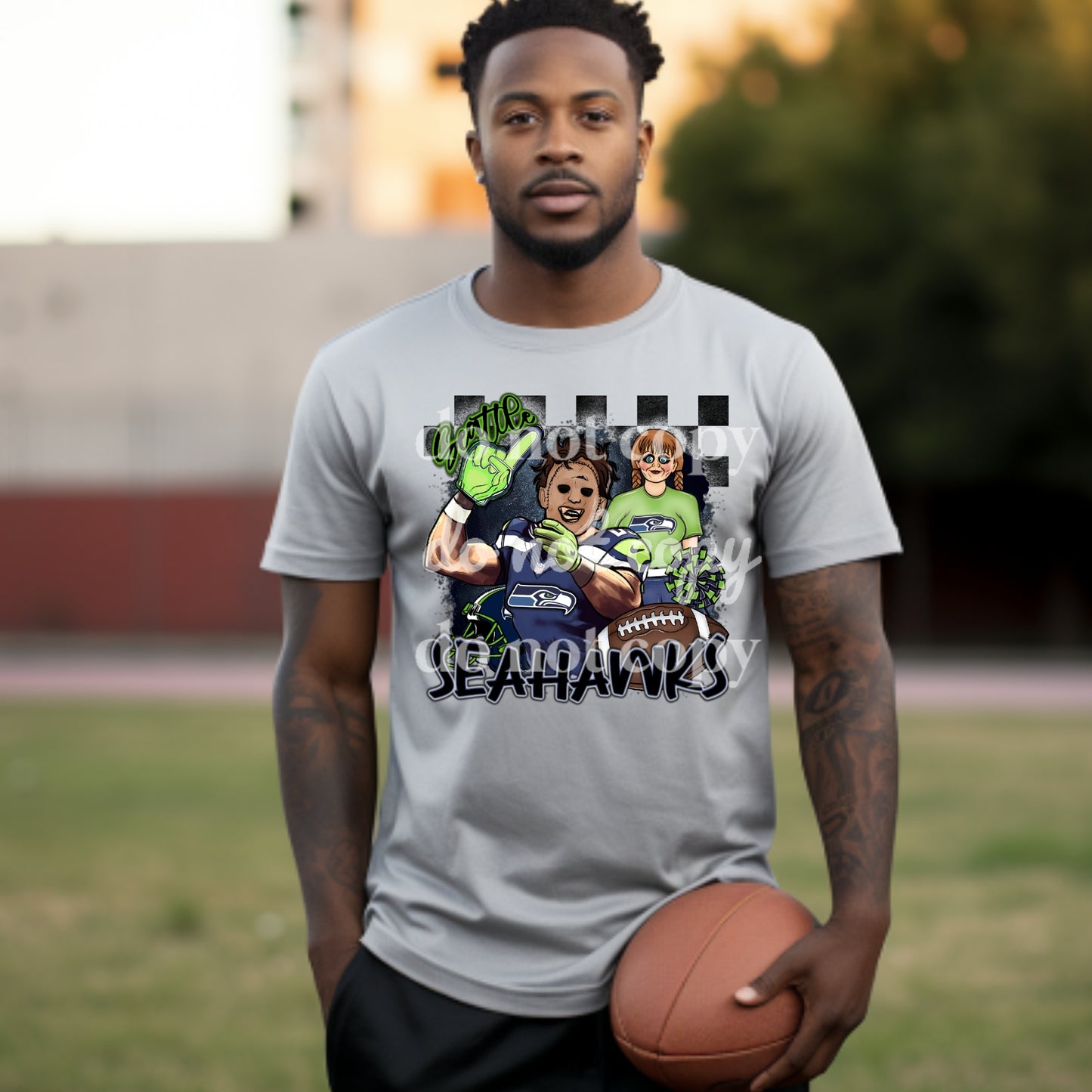 Seahawks - Leatherface & checkered