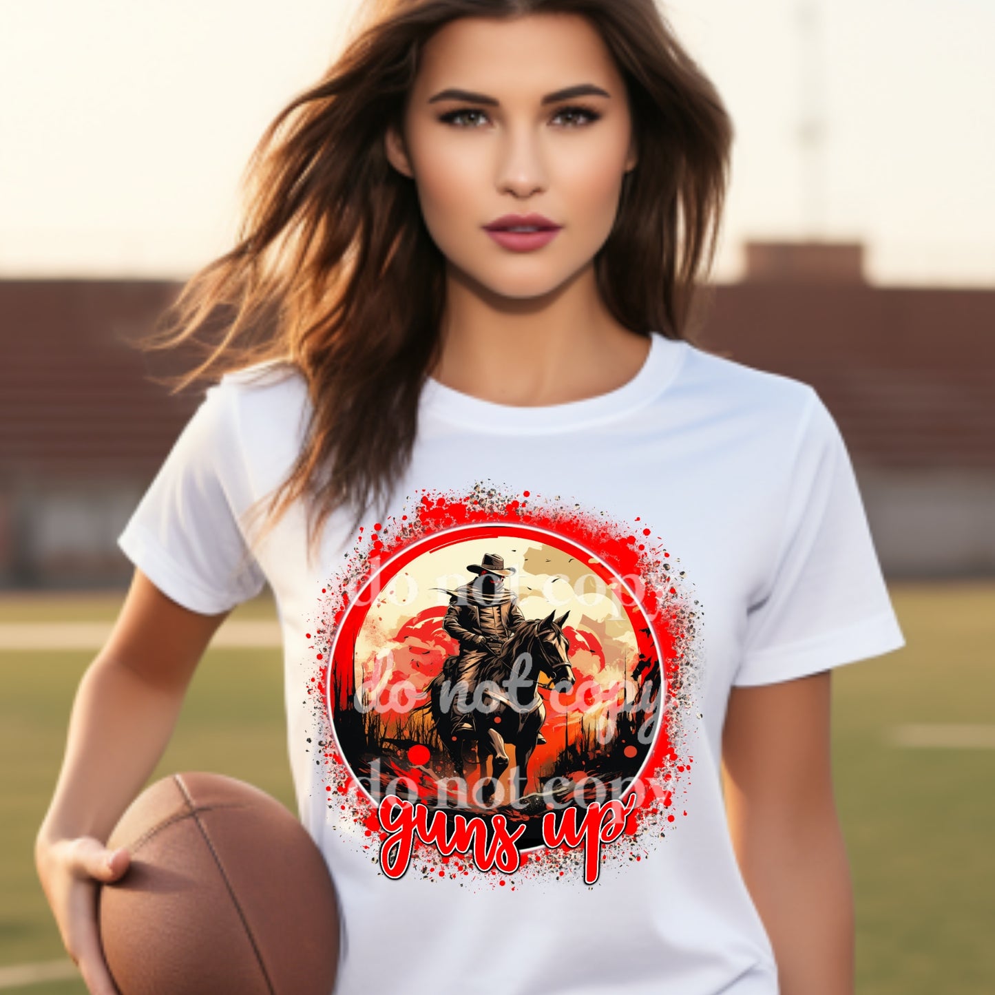 Guns Up TT - DTF Transfer