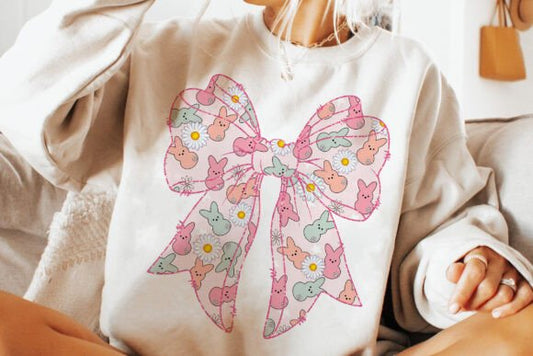 Easter Bunny With Bow