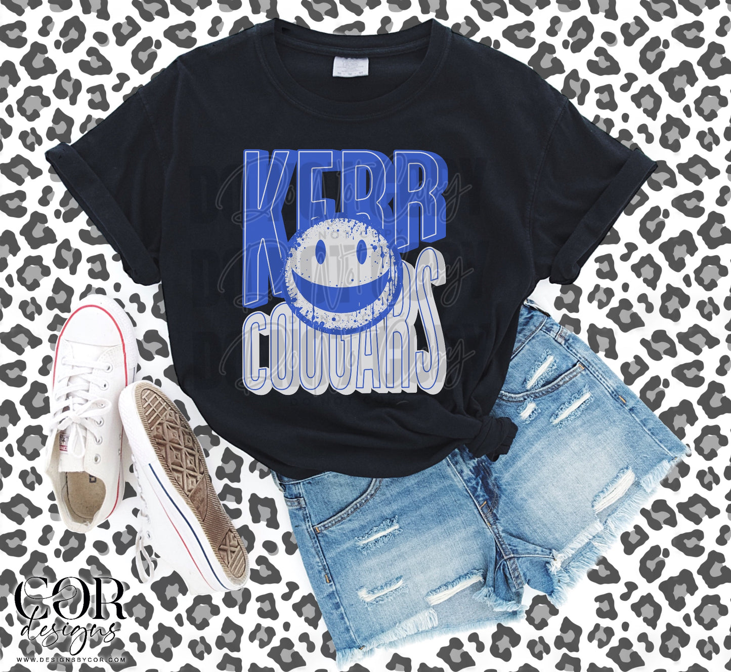 Kerr Cougars (smiley)