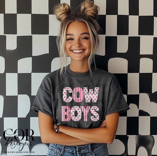 Cowboys Heart Letters