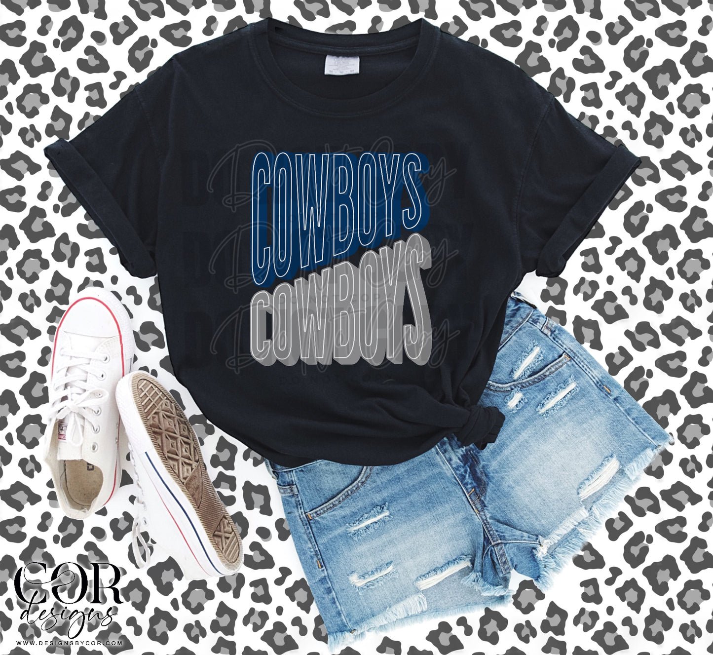 Cowboys Blue And Silver
